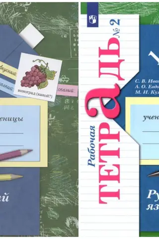 Русский язык. 1 класс. Рабочая тетрадь. В 2 частях