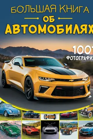 Большая книга об автомобилях. 1001 фотография