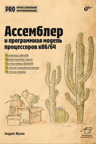 Assembler and program model of x86/64 processors