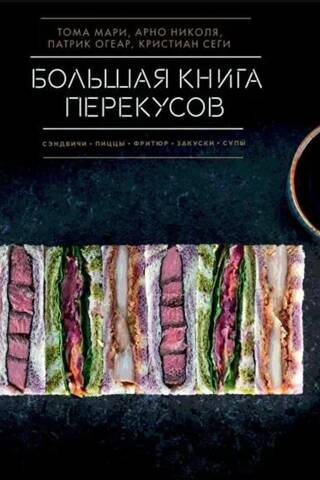 Большая книга перекусов. Сэндвичи, пиццы, фритюр, закуски, супы