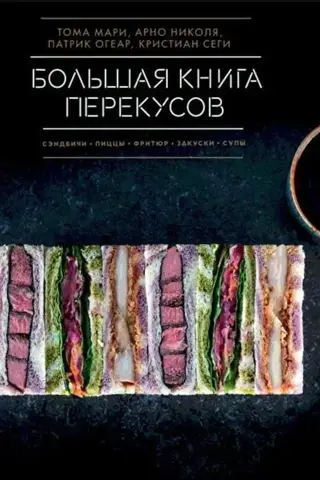 Большая книга перекусов. Сэндвичи, пиццы, фритюр, закуски, супы