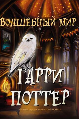 Волшебный мир Гарри Поттера. Раскраска