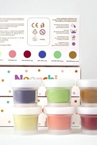 Ekoloģiski draudzīgs plastilīns Noonchi 01