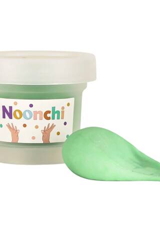 Eco-friendly Noonchi plasticine. Patina Verde green