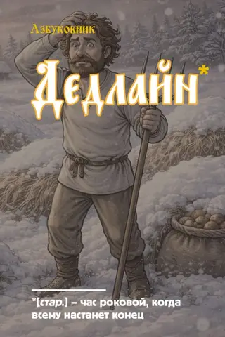 Блокнот. Азбуковник. Дедлайн