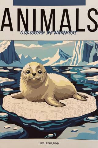 Animals. Color by Numbers