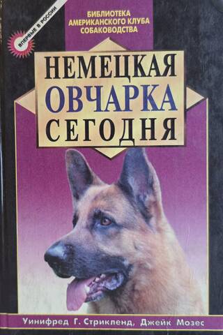 Немецкая овчарка сегодня