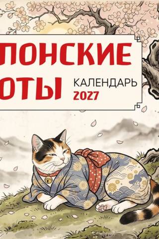 Японские коты. Календарь настенный на 2027 год