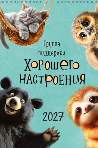Good Mood Support Group. Spiral Calendar for 2027