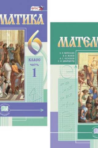 Математика. 6 класс. Учебник. В 2 частях