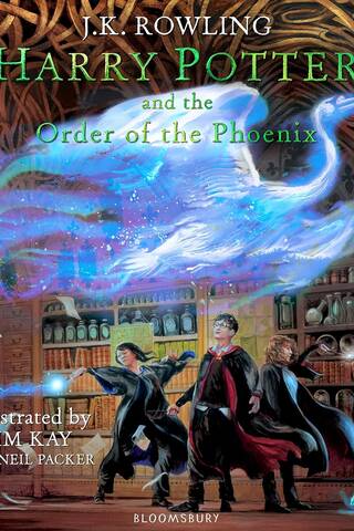 Harry Potter. Book 5. Harry Potter and the Order of the Phoenix. Illustrated Edition
