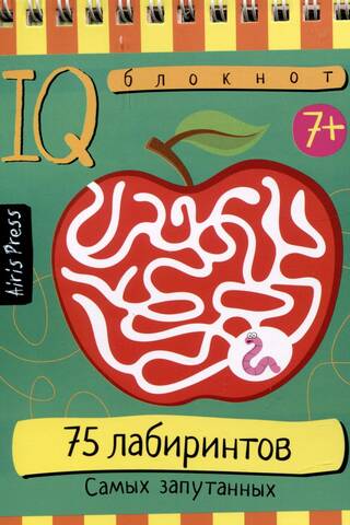 Smart Notebook. 75 Labyrinths. The Most Confusing