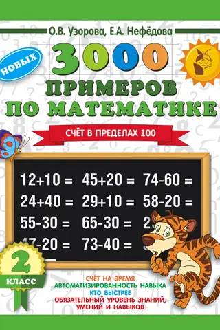 3000 Math Problems. 2nd Grade. Counting to 100.