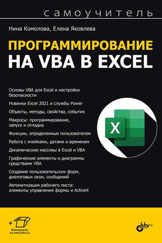 VBA Programming in Excel: A Self-Study Guide