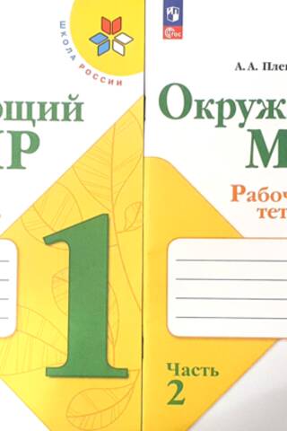 Окружающий мир. 1 класс. Рабочая тетрадь. В 2 частях