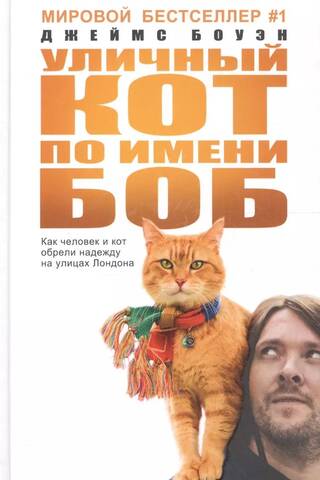 Уличный кот по имени Боб. Как человек и кот обрели надежду на улицах Лондона