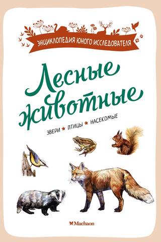 Лесные животные. Звери. Птицы. Насекомые