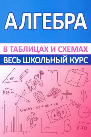 Algebra. Visa skolas mācību programma tabulās