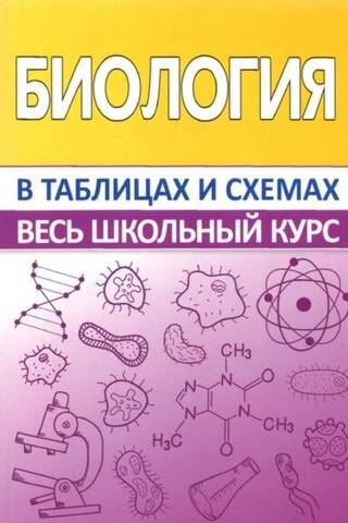 Bioloģija. Visa skolas mācību programma tabulās un diagrammās.