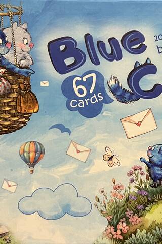 Blue Cats 2023 Postcard Set (67 cards)