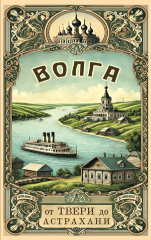 The Volga. From Tver to Astrakhan