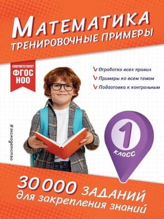 Mathematics. Practice examples. Grade 1