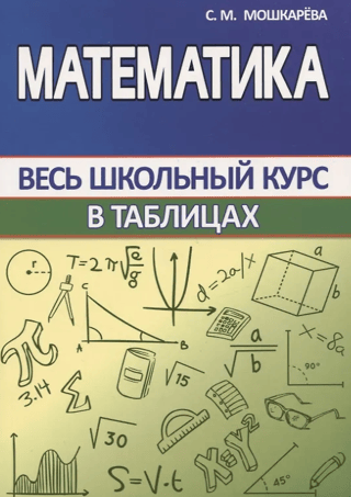 Mathematics. The entire school curriculum in tables.