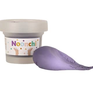 Eco-friendly Noonchi plasticine. Very purple.