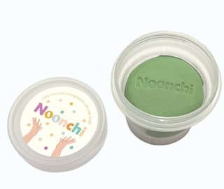 Eco-friendly Noonchi Playdough. Sage Mossy Green