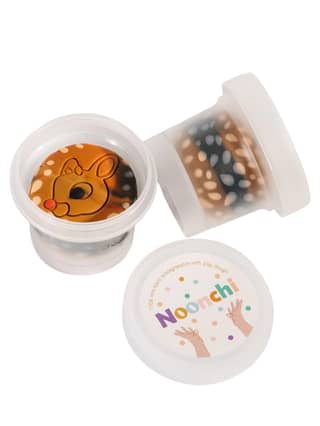 Eco-friendly Noonchi play dough. Bambee Boy brown
