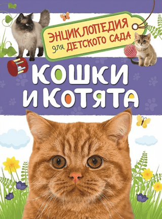 Kaķi un kaķēni: enciklopēdija bērnudārzam