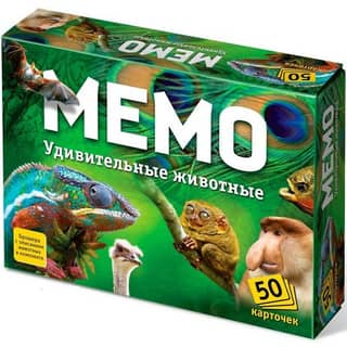 Memo "Amazing Animals"