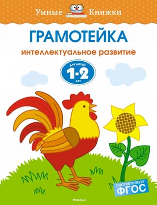 Literacy. Intellectual development of children aged 1-2 years