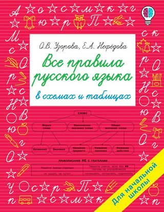 All the rules of the Russian language in diagrams and tables. For elementary school.