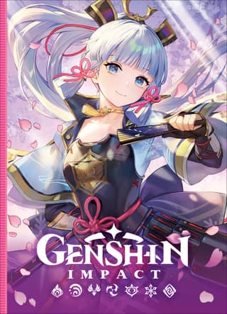 Ежедневник Genshin Impact с наклейками