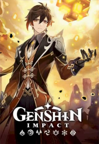 Genshin Impact Daily Planner with Stickers