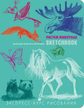 Sketchbook. Drawing Animals. A Visual Crash Course in Drawing