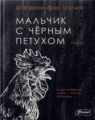 Boy with a black rooster