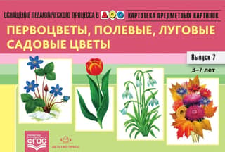 Subject Image File. Issue 7. Primroses, Wildflowers, Meadow Flowers, and Garden Flowers. Ages 3-7