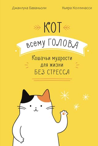 The cat is the boss. Feline wisdom for a stress-free life.