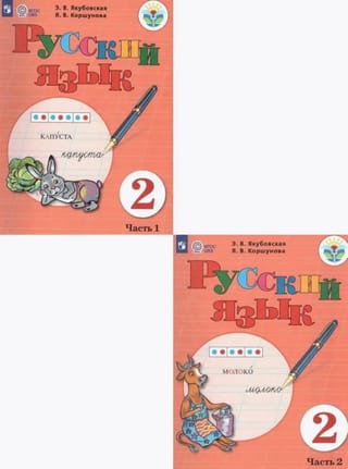 Русский язык. 2 класс. Учебник. В 2 частях