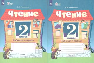 Чтение. 2 класс. Рабочая тетрадь. В 2 частях