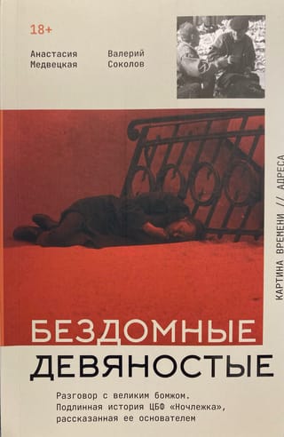 Бездомные девяностые. Разговор с великим бомжом. Подлинная история ЦБФ «Ночлежка», рассказанная ее основателем