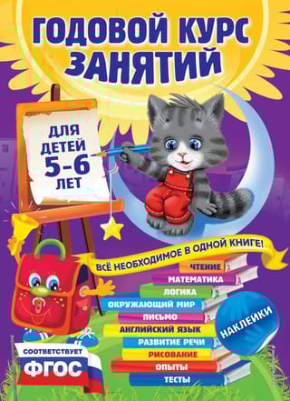 Годовой курс занятий: для детей 5-6 лет