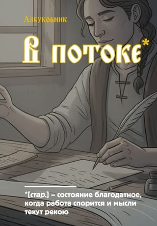 Блокнот. Азбуковник. В потоке