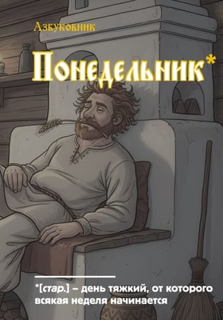 Блокнот. Азбуковник. Понедельник