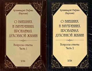 О внешних и внутренних проблемах духовной жизни. Вопросы-ответы. В 2 частях