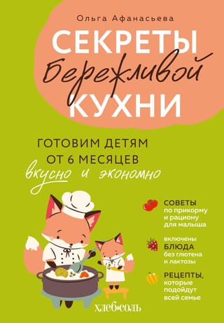 Секреты бережливой кухни. Готовим детям от 6 месяцев вкусно и экономно