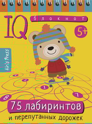Умный блокнот 75 лабиринтов
