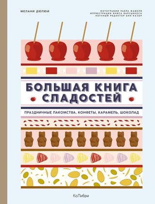 Большая книга  сладостей: Праздничные лакомства, конфеты, карамель, шоколад